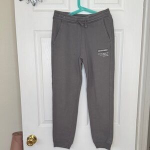 Abercrombie Kids Charcoal Sweatpants/Joggers. Sz 11/12 Fleece lined.